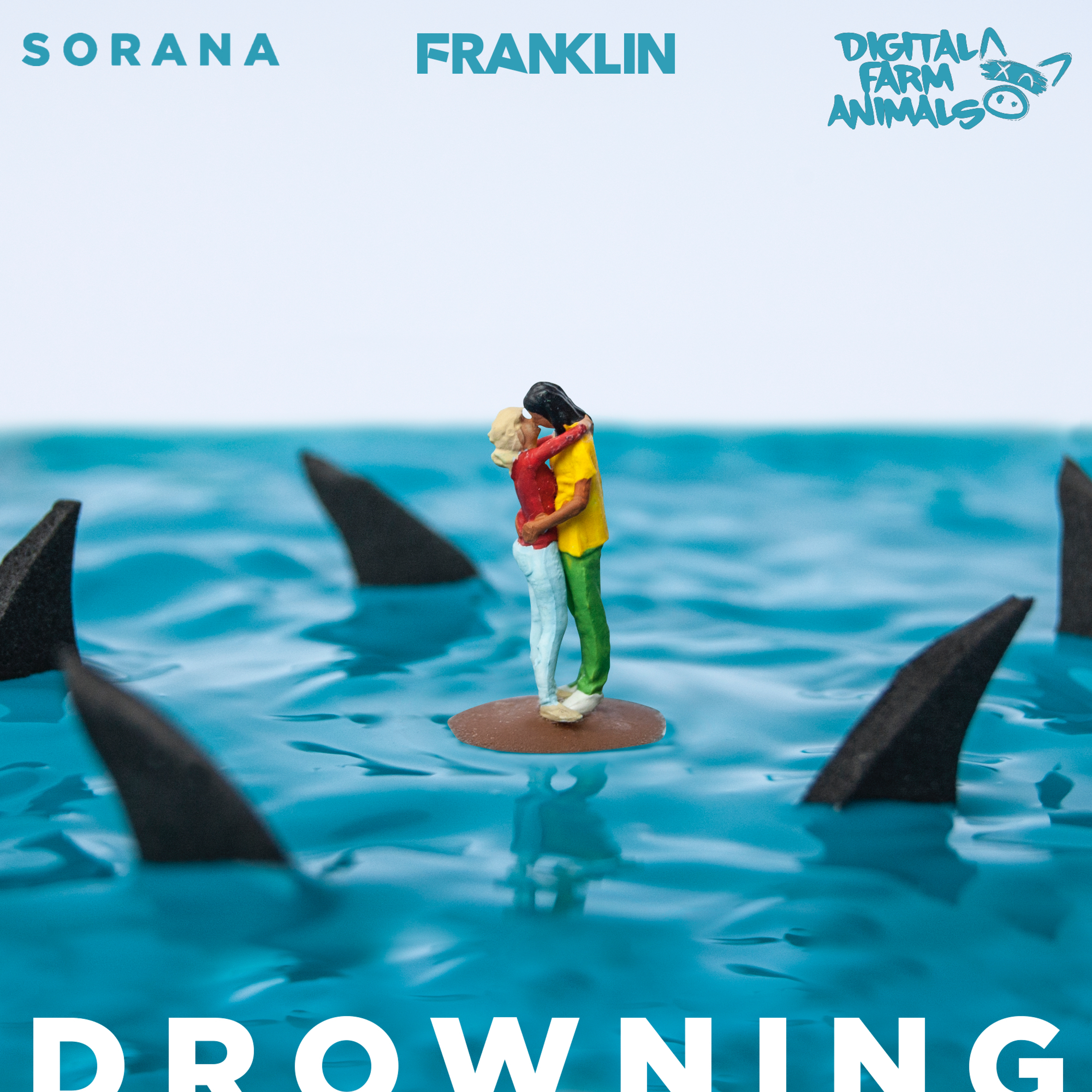 FRANKLIN TEAMS UP WITH DIGITAL FARM ANIMALS AND SORANA TO RELEASE HIS DEBUT SUMMER SINGLE ‘DROWNING’